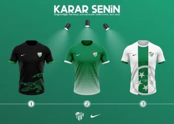 Bursaspor’un yeni sezon formalarını taraftar seçecek