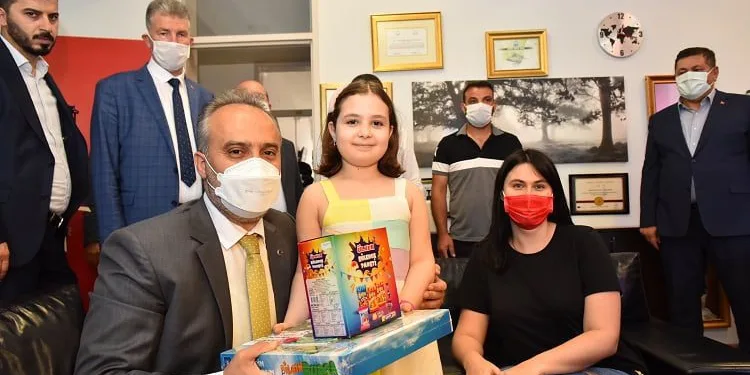 Bursa’nın gururu oldu! Beren birincilikle döndü