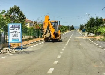 Bursa Yenişehir’de Koyunhisar köyüne hizmet
