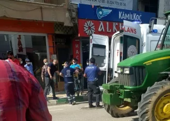 Bursa’da tartıştığı kişiyi ayağından vurdu