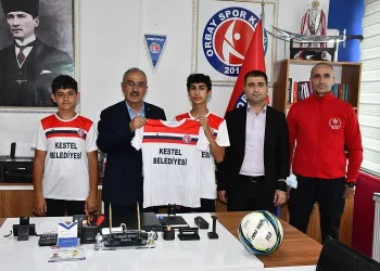 Kestel Belediyesi sporun ve sporcuların yanında