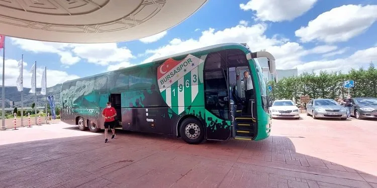 Bursaspor kamp çalışmaları için Afyon’a gitti