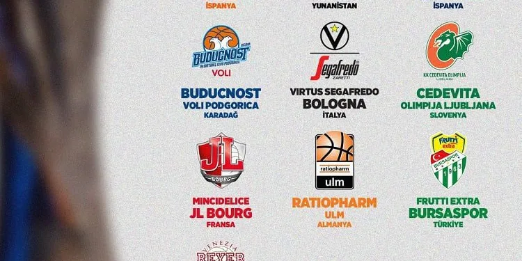 Bursaspor’un 7DAYS EuroCup’taki rakipleri belli oldu