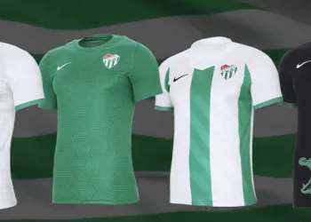 Bursaspor’un yeni sezon formaları belli oldu