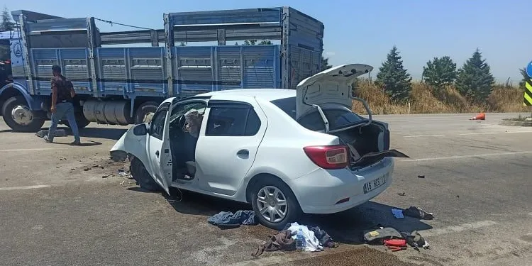 Bursa Karacabey’de kaza: 1 yaralı