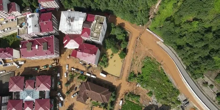Rize’de sel ve heyelan: Can kaybı 7’ye yükseldi