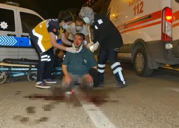 Bursa’da sabah namazına giderken motosiklet çarptı