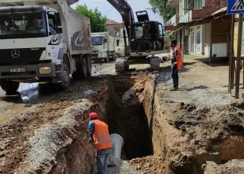 Bursa İznik Çakırca’da altyapı yenileniyor