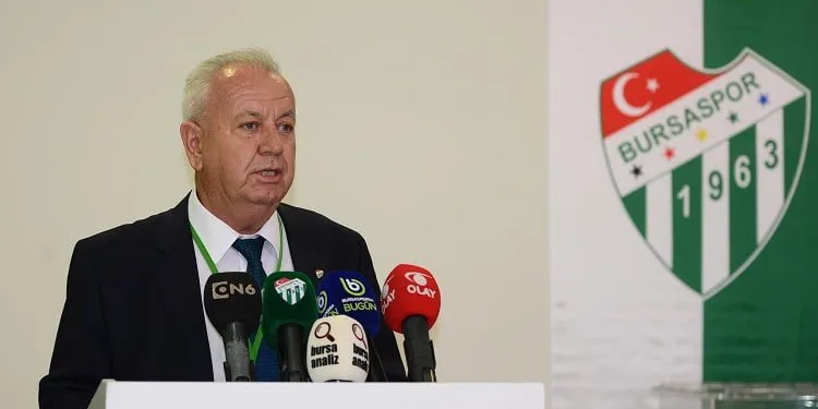 Bursaspor Divan Kurulu Başkanı’ndan açıklama