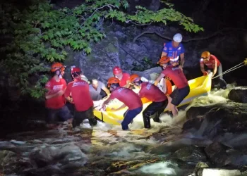 Bursa’da kanyonda kurtarma operasyonu