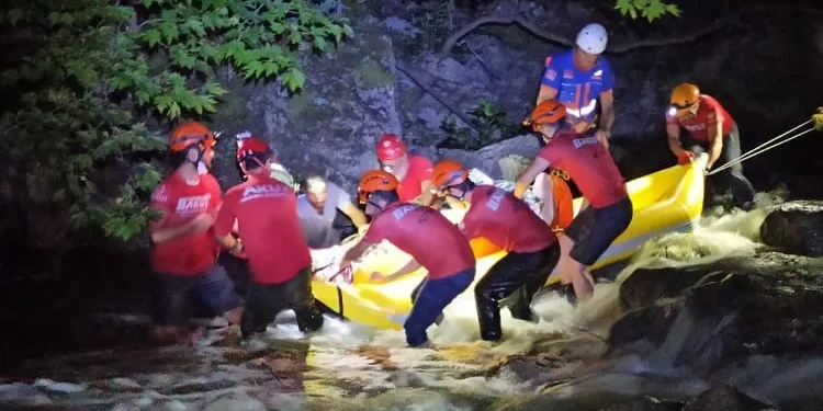 Bursa’da kanyonda kurtarma operasyonu