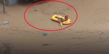 ‘Boğuluyorum’ diye bağırarak yardım istedi