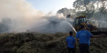 Bursa’da çiftçinin bir yıllık emeği küle döndü