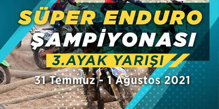 Türkiye Süper Enduro Şampiyonası 3. Ayak Yarışı Bursa İznik’te yapılacak