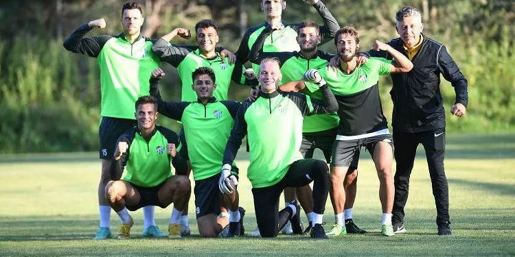 Bursaspor yeni sezon hazırlıklarını sürdürüyor