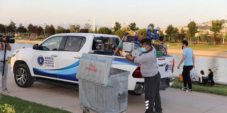 Bursa’da sivrisinek, karasinek ve haşereyle mücadele