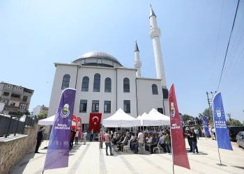 İnegöl Deydinler Camii dualarla açıldı