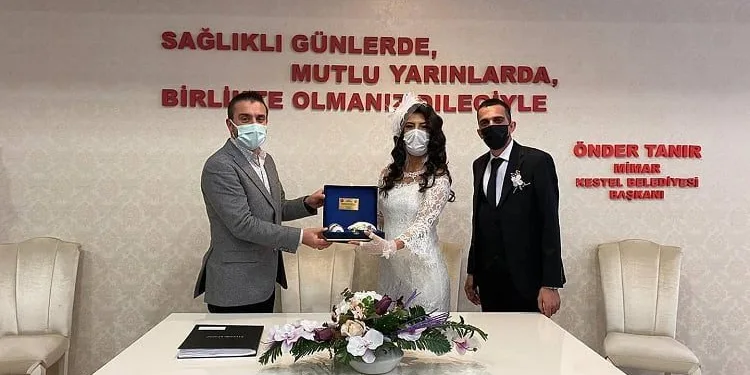 Kestel’de 500 çift, dünya evine girdi