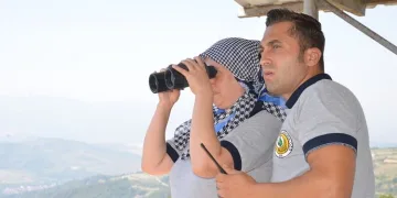 Bursa’da 7/24 yangın nöbeti! Ailecek görevdeler