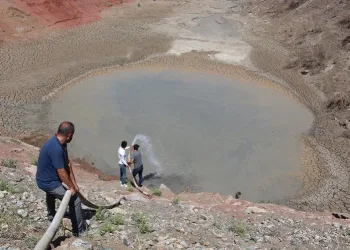Kuraklıktan can çekişen balıklara can suyu