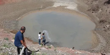 Kuraklıktan can çekişen balıklara can suyu