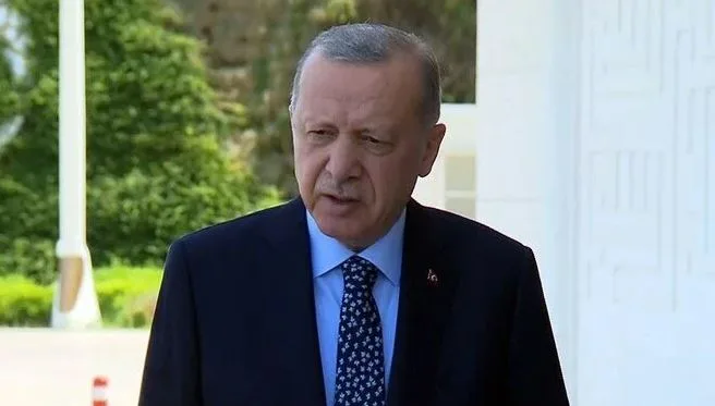 Cumhurbaşkanı Erdoğan’dan yangın açıklaması