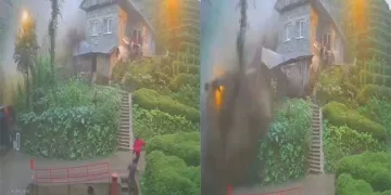 Rize’den yeni görüntüler! Son anda kurtuldular