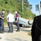 Bursa'da otomobil takla attı: 1 ölü