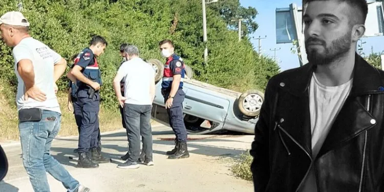 Bursa’da otomobil takla attı: 1 ölü