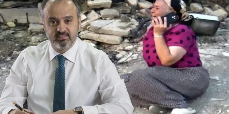 Başkan Aktaş Manavgat’ta gözü yaşlı kadın için harekete geçti