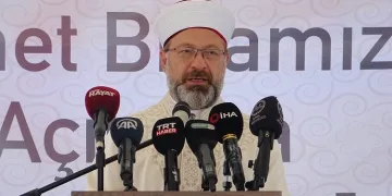Erbaş, Bursa Müftülüğü’nün hizmet binası açışılında konuştu