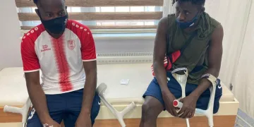 Otobüs şoförü engelli futbolcuları darp etti
