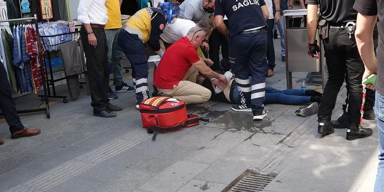 Çorum’da sokakta silahlı saldırıda sırtında vuruldu