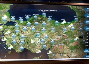 Antalya ve çevresine yağış tahmini