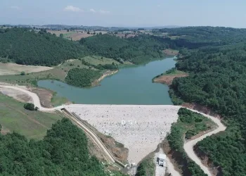 Tekke Göleti inşaatı devam ediyor
