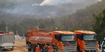 Manavagat’ta orman yangını 6’ncı gününde
