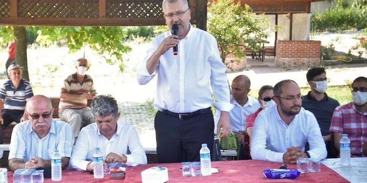 Bursa Karacabey’de hızlı tren projesi vatandaşlara anlatıldı