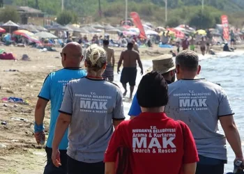 15 kilometrelik sahil şeridinde denetim yapıyorlar