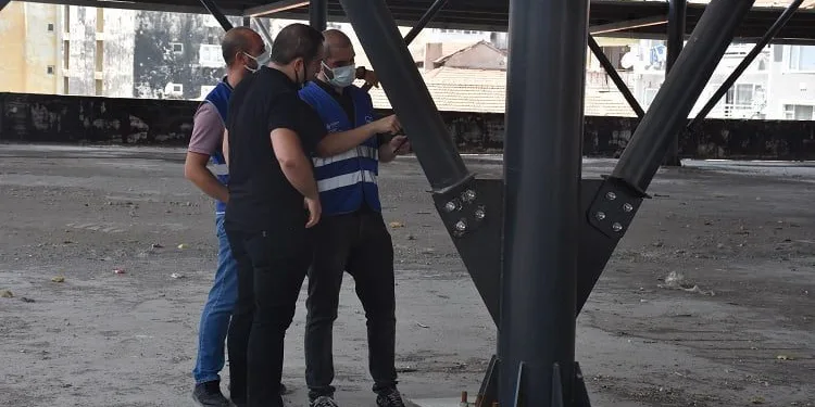 Gemlik’te belediye binalarında hızlı tarama