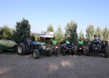 Bursa’da 85 köylü organize oldu! Tankerle orman nöbeti