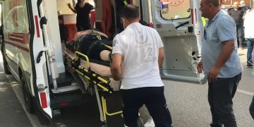 Bursa’da geri manevra yaparken yaşlı kadına çarptı