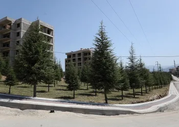 Bursa İnegöl’de koruluk alanlar modernleşiyor