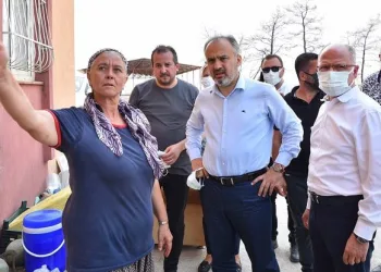 Başkan Aktaş: “Yangının yaralarını hep birlikte saracağız”