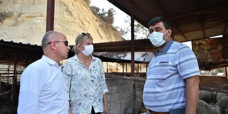 Başkan Gürkan’dan afet bölgesine destek ziyareti