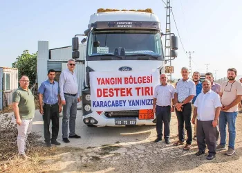Bursa Karacabey’den Milas’a yardım eli