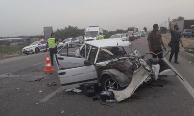 Bursa'da feci kazada 1 kişi hayatını kaybetti