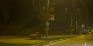 Ters şeritten giderek faciaya davetiye çıkardı