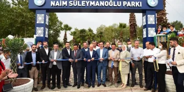 Kestel Naim Süleymanoğlu Parkı hizmete açıldı