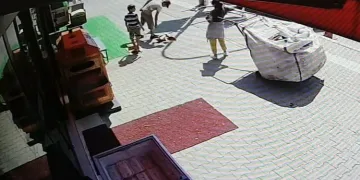 Kağıt toplayıcılarının hırsızlık anları kameralara yansıdı