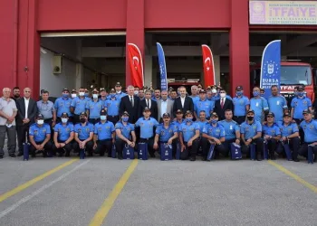 Orman yangınlarına desteğe giden Bursa ekibi döndü